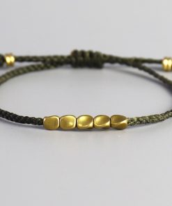 Bracelet Tibetain en cuivre vert