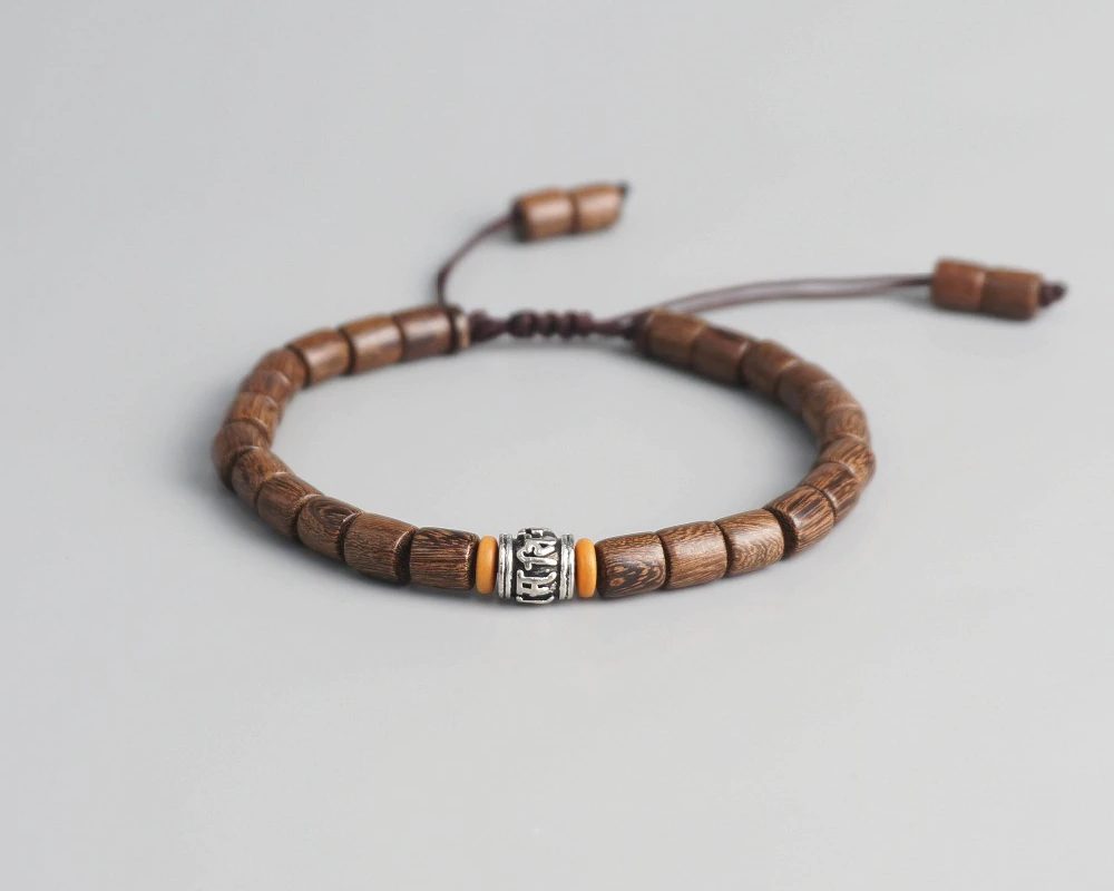 Bracelet Tibétain en bois