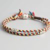 Bracelet artisanal Tibétain multicolores