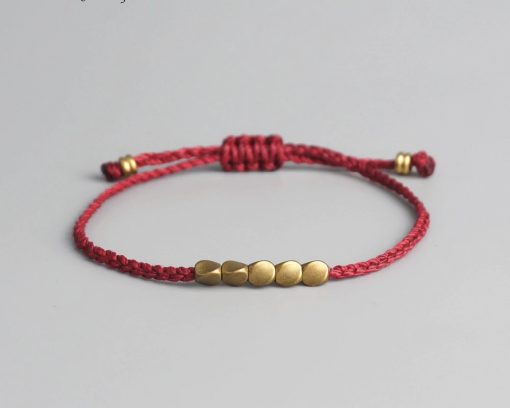 Bracelet Tibetain en cuivre rouge
