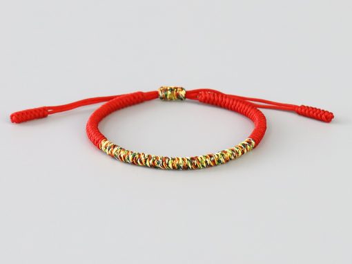 Bracelet tibétain tissu