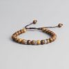 Bracelet tibétain en Perles de Bois de Santal