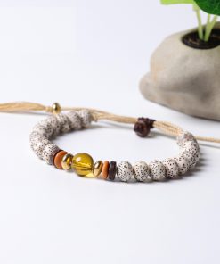 Bracelet amulette tibétaine